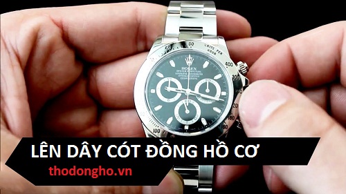 lên dây cót đồng hồ cơ