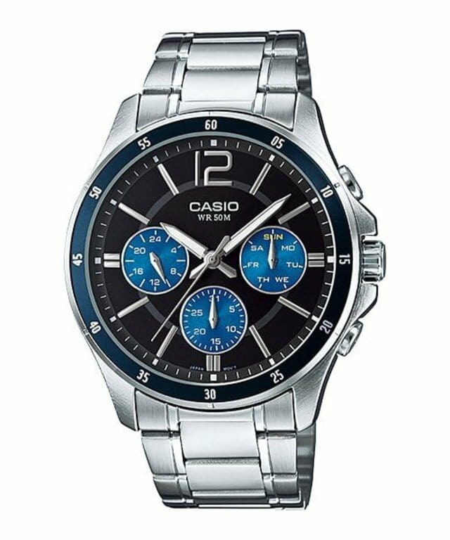 đồng hồ nam giá dưới 2 triệu CASIO MTP-1374D-2AVDF