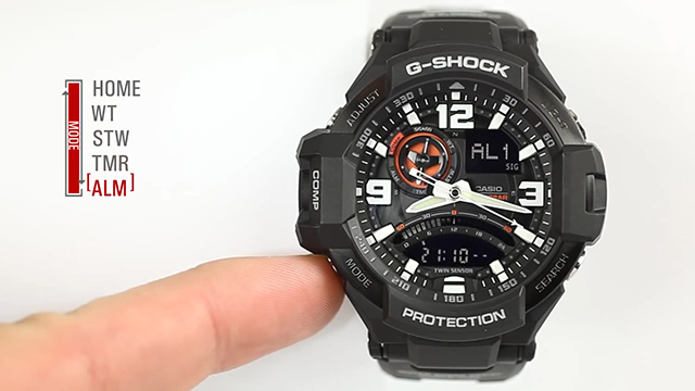 Cách tắt báo thức đồng hồ G Shock 1