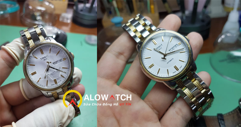 sửa chữa mặt đồng hồ tissot