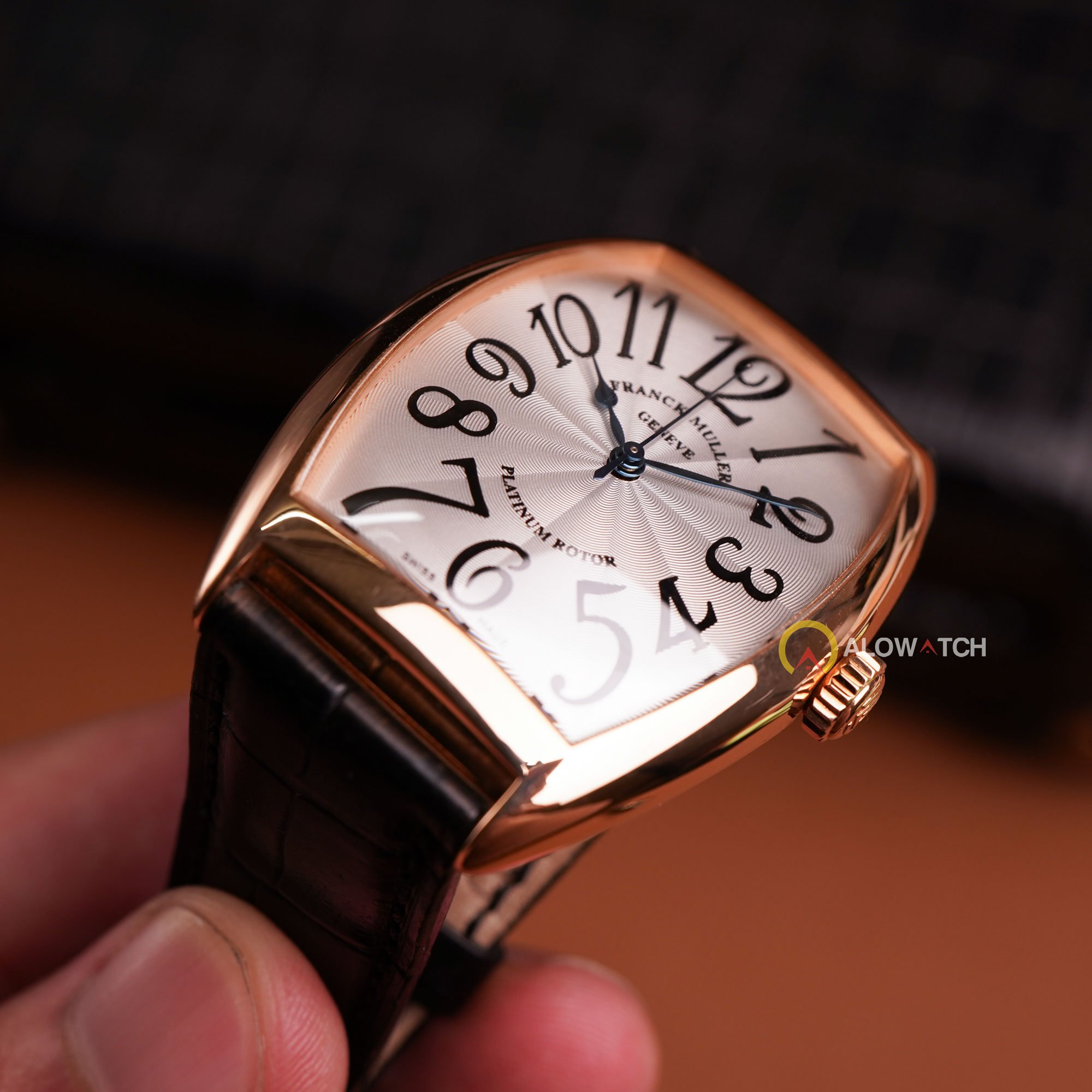 Đồng hồ lướt Franck Muller Cintree Curvex 18K Rose Gold 6850 SC RG (6850SCRG)  