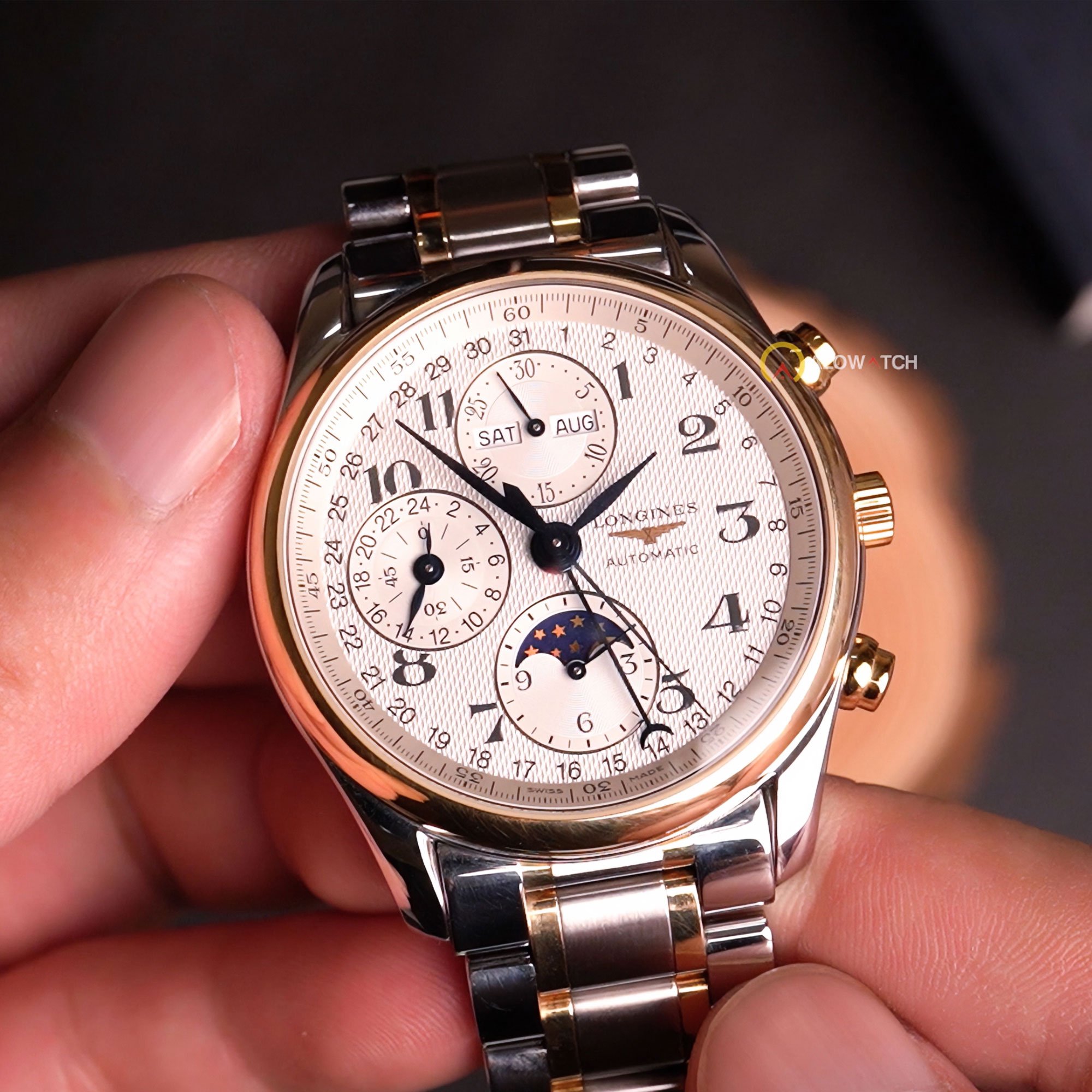 Đồng hồ Longines Master L2.673.5.78.7 Moonphase