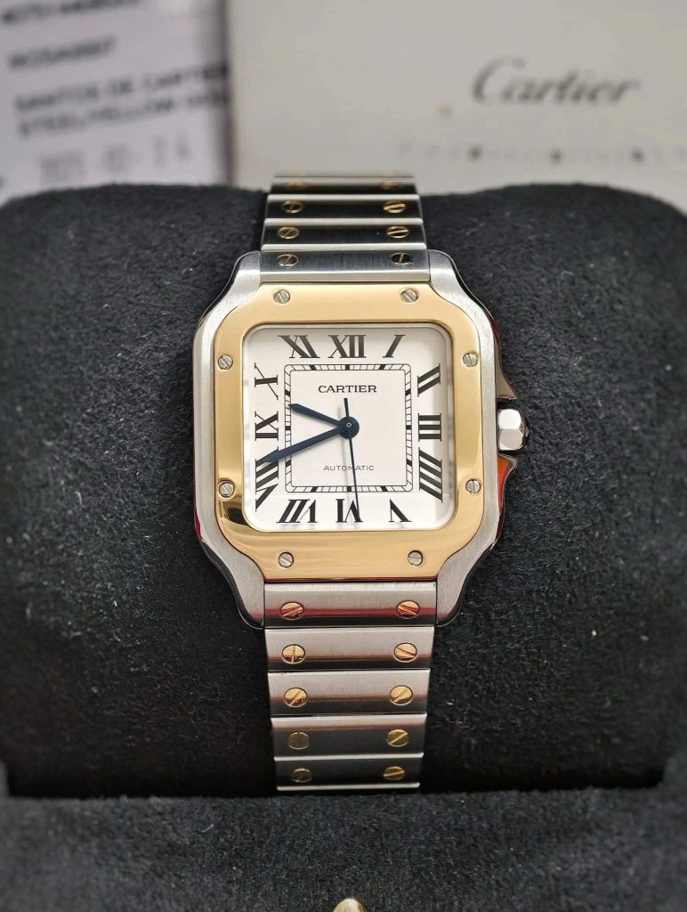 Thiết kế Santos de Cartier cổ điển, biểu tượng vượt thời gian